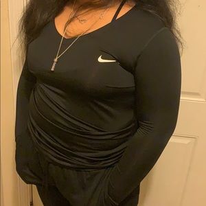 Nike Long Sleeve Silk material (workout)
